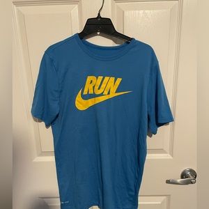 Nike blue tshirt